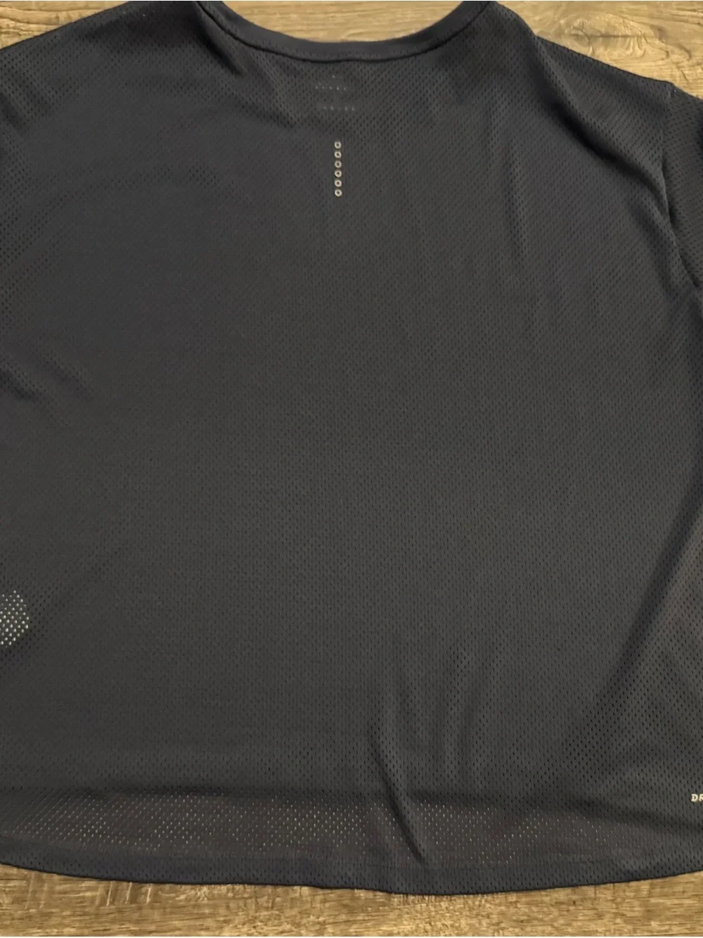 Nike Navy Short-Sleeve Dri-FIT Training Tee with Reflective Swoosh XL